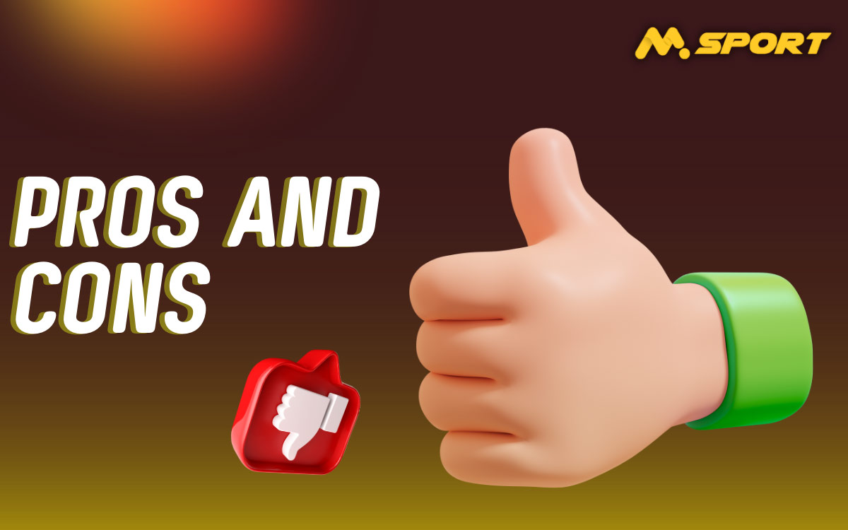 App Pros and Cons MSport