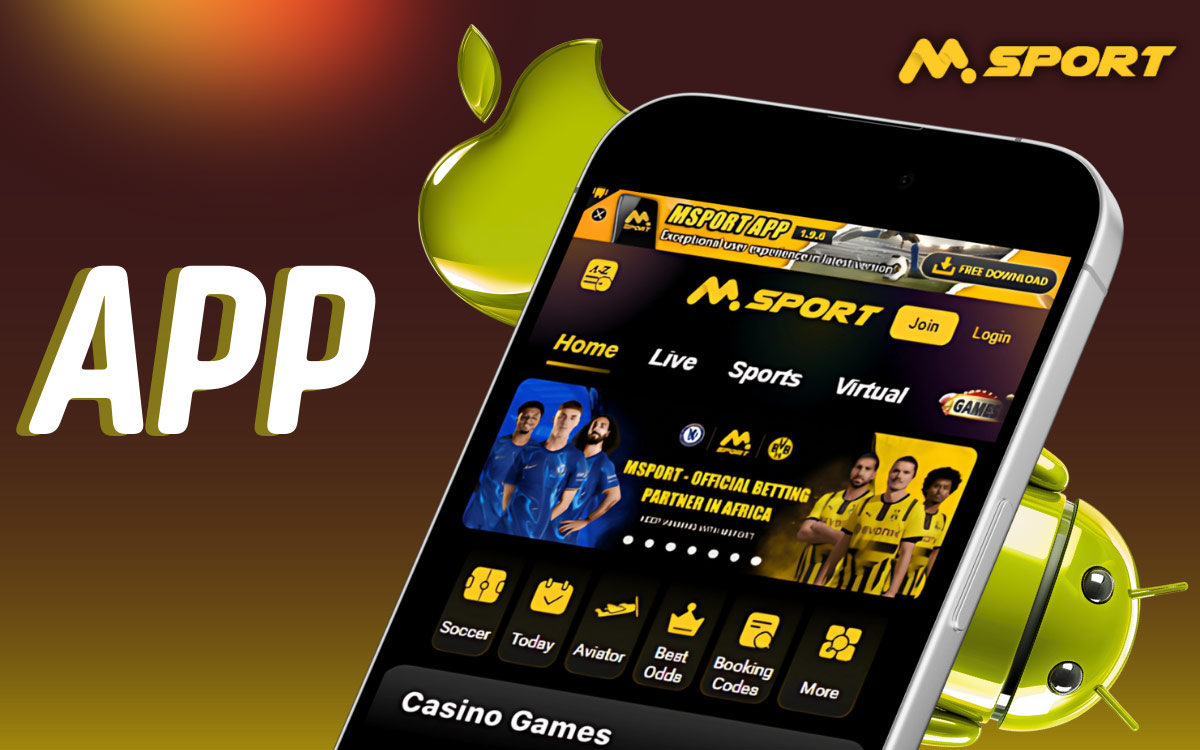 App for Android & iOS MSport
