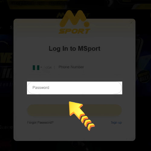 Instruction Password