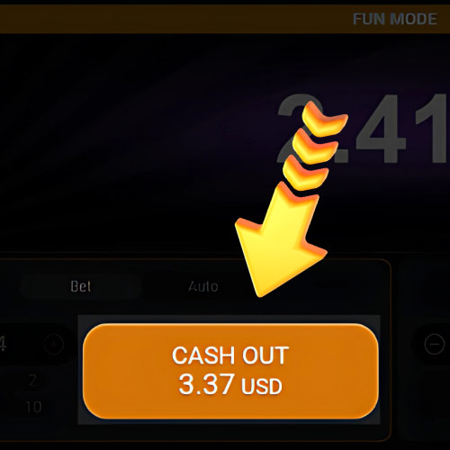 Instruction Timely press the Cash Out button